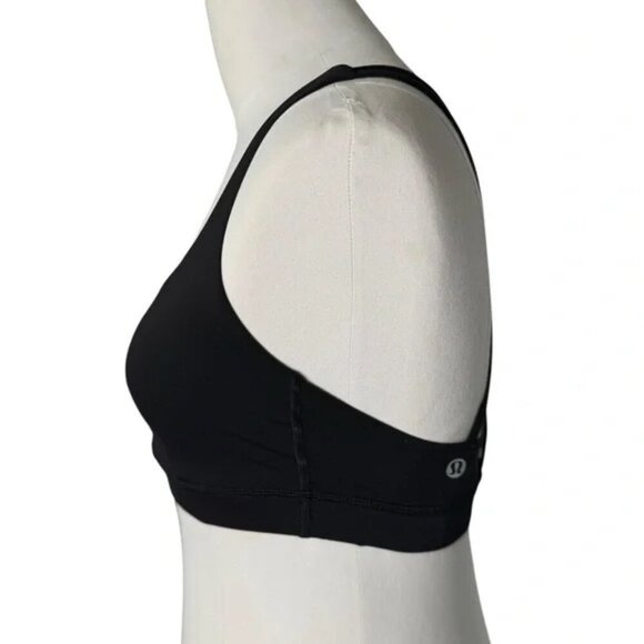 LULULEMON - Energy Black Bra Size 2 - Picture 4 of 7